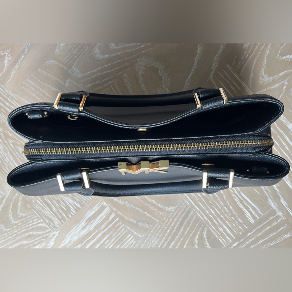Michael Kors Black Leather Purse - Picture 2 of 5